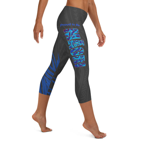 Proud to Be Fijian Capri Leggings