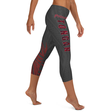 Proud to Be Fijian Capri Leggings