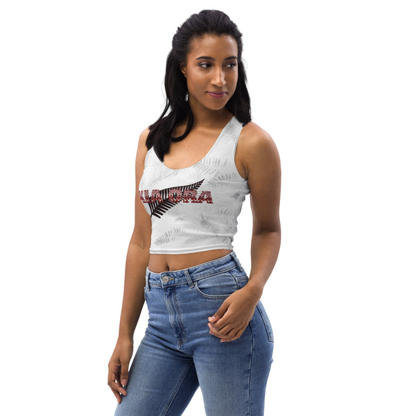 Kia Ora Māori Fern Crop Top