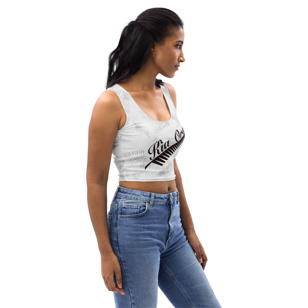 Kia Ora Māori Fern Crop Top