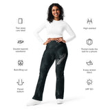 Kia Ora Māori Fern Bootcut Leggings