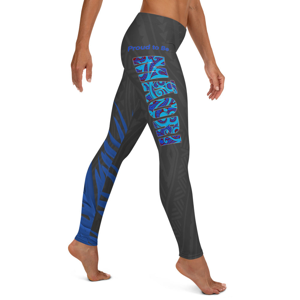 Proud to Be Maori Tattoo Leggings