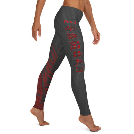 Proud to Be Fijian Capri Leggings