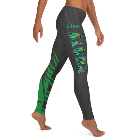 Proud to Be Fijian Capri Leggings
