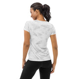 Kia Ora Māori Fern Tattoo Style Women's Athletic T-shirt