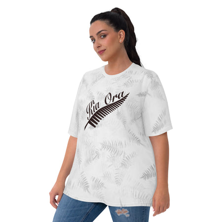 Kia Ora Māori Fern Bootcut Leggings