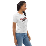 Kia Ora Māori Fern Tattoo Style Women's T-shirt