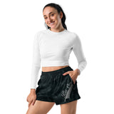 Kia Ora Māori Fern Women’s Recycled Athletic Shorts