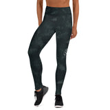Kia Ora Māori Fern Yoga Leggings