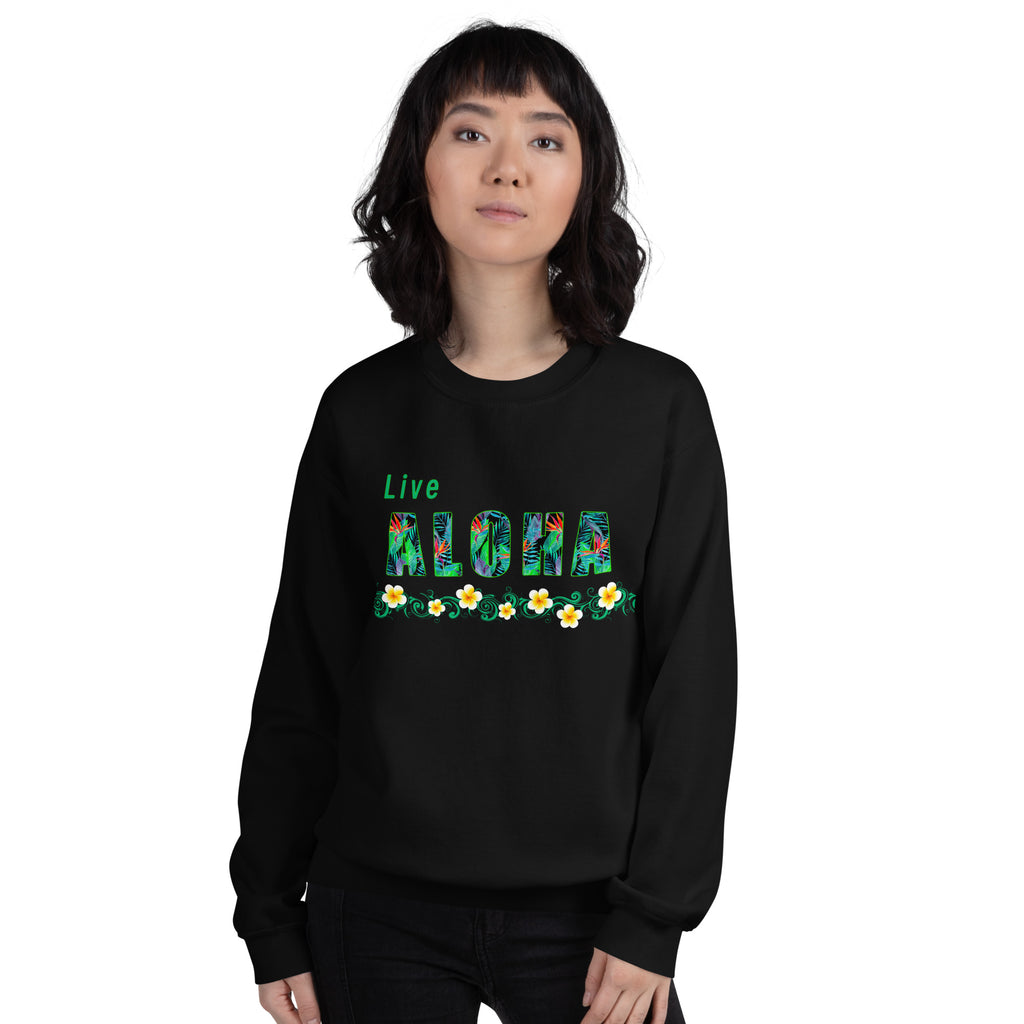 Live Aloha Unisex Sweatshirt