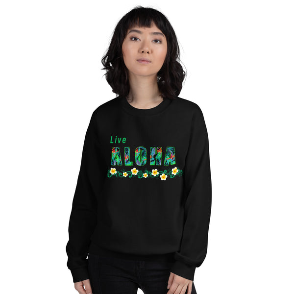 Live Aloha Unisex Sweatshirt