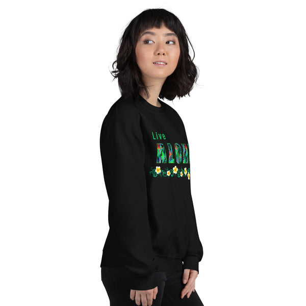 Live Aloha Unisex Sweatshirt