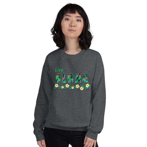 Live Aloha Unisex Sweatshirt