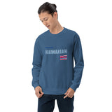 Proud to Be Hawaiian Tattoo Style Unisex Sweatshirt