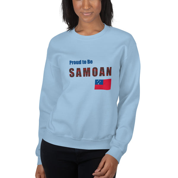 Proud to Be Samoan Unisex Sweatshirt