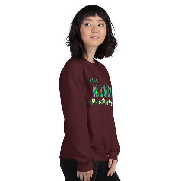 Live Aloha Unisex Sweatshirt