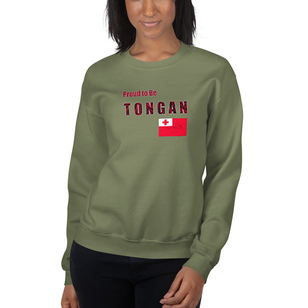 Proud to Be Tongan Unisex Sweatshirt