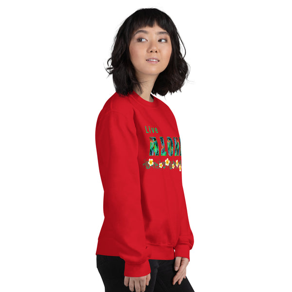 Live Aloha Unisex Sweatshirt