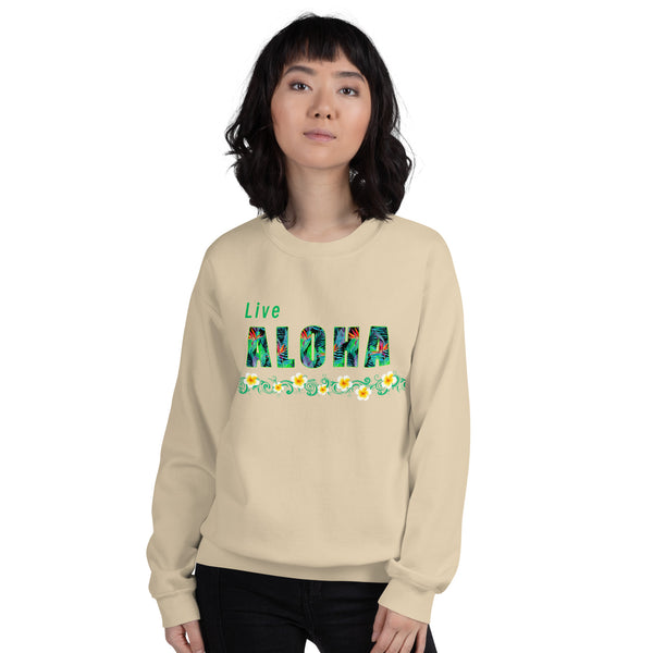 Live Aloha Unisex Sweatshirt