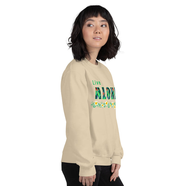 Live Aloha Unisex Sweatshirt