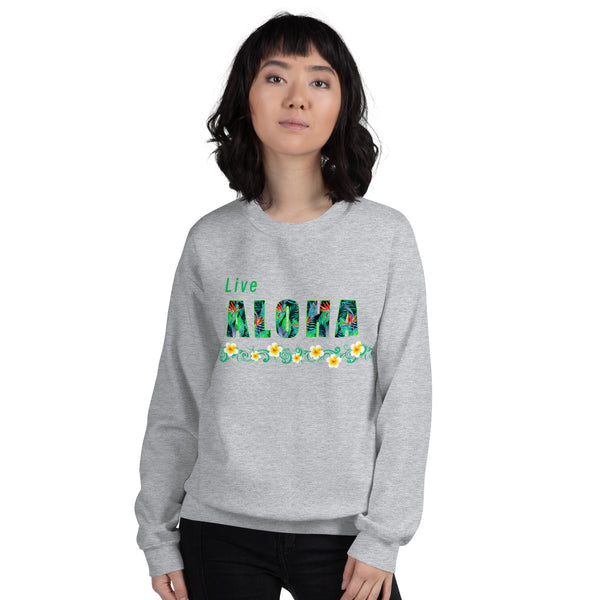 Live Aloha Unisex Sweatshirt
