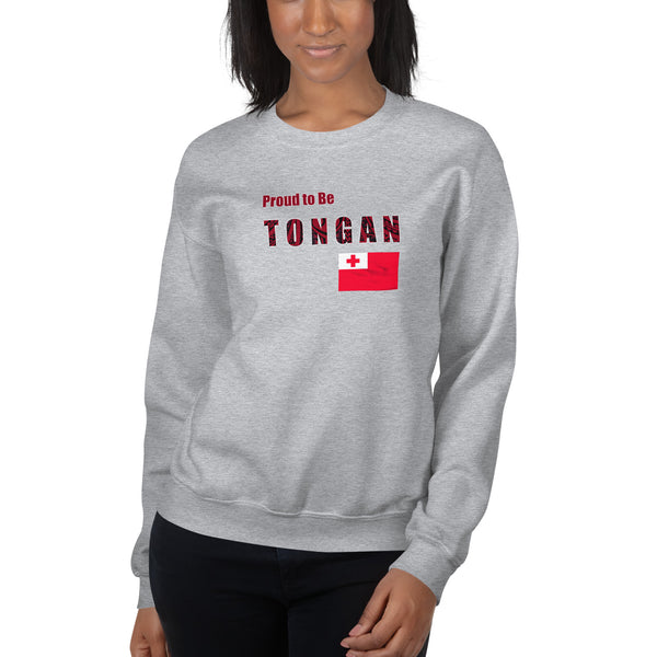 Proud to Be Tongan Unisex Sweatshirt