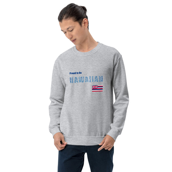 Proud to Be Hawaiian Tattoo Style Unisex Sweatshirt