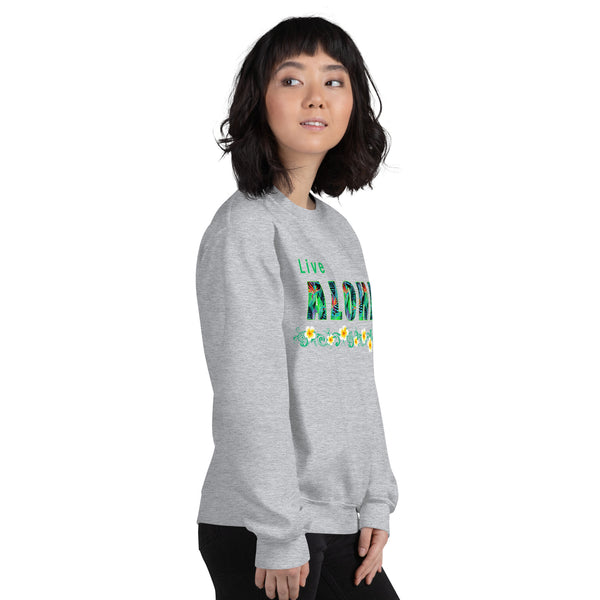 Live Aloha Unisex Sweatshirt