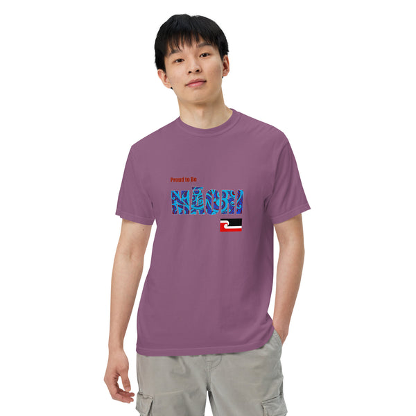 Proud to Be Māori Unisex garment-dyed heavyweight t-shirt