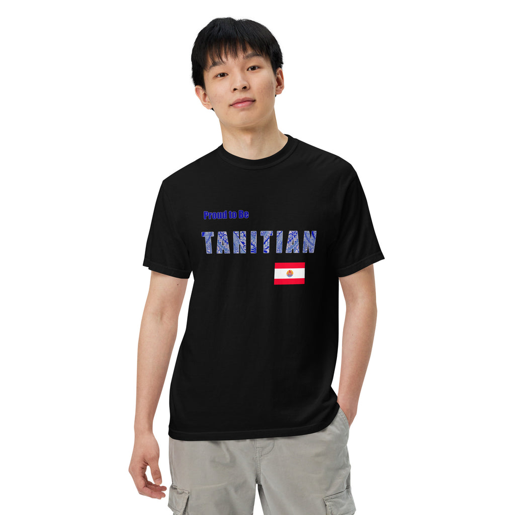 Proud to Be Tahitian Unisex garment-dyed heavyweight t-shirt