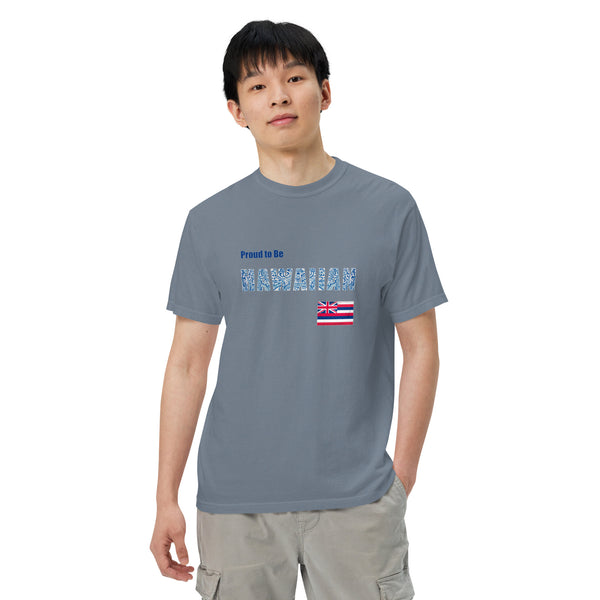 Proud to Be Hawaiian Tattoo Style Unisex garment-dyed heavyweight t-shirt