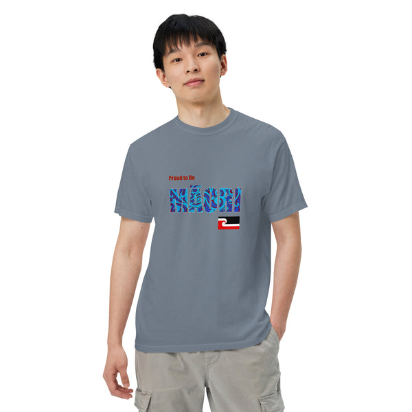 Proud to Be Māori Unisex garment-dyed heavyweight t-shirt