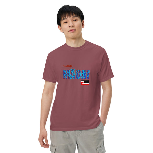 Proud to Be Māori Unisex garment-dyed heavyweight t-shirt