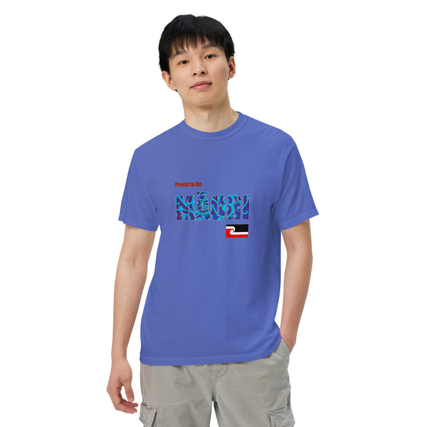 Proud to Be Māori Unisex garment-dyed heavyweight t-shirt