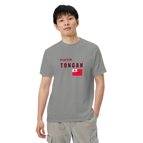 Proud to Be Tongan Unisex garment-dyed heavyweight t-shirt