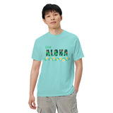 Live Aloha Unisex garment-dyed heavyweight t-shirt