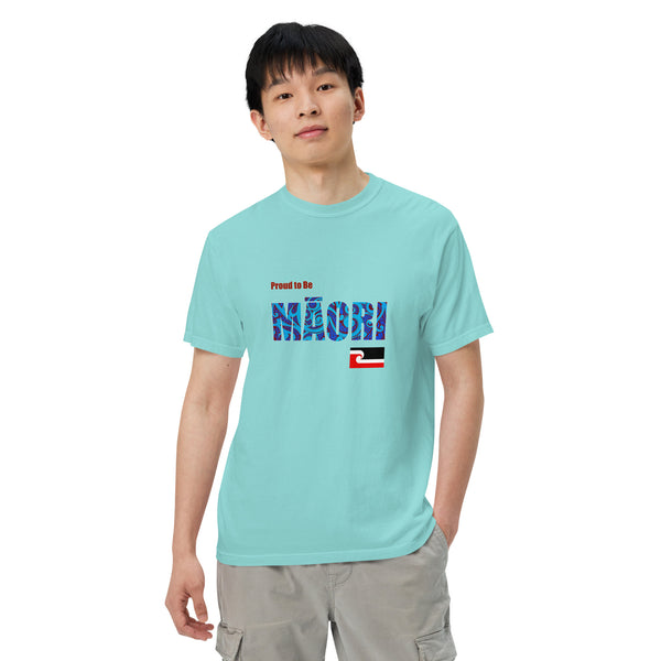 Proud to Be Māori Unisex garment-dyed heavyweight t-shirt