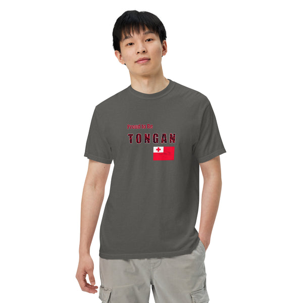 Proud to Be Tongan Unisex garment-dyed heavyweight t-shirt