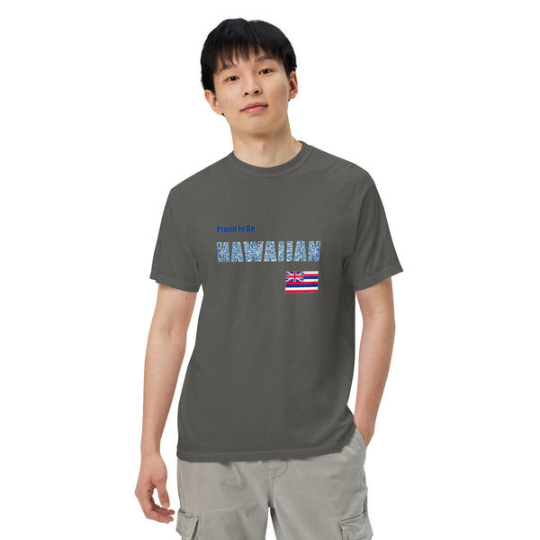 Proud to Be Hawaiian Tattoo Style Unisex garment-dyed heavyweight t-shirt