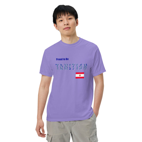 Proud to Be Tahitian Unisex garment-dyed heavyweight t-shirt