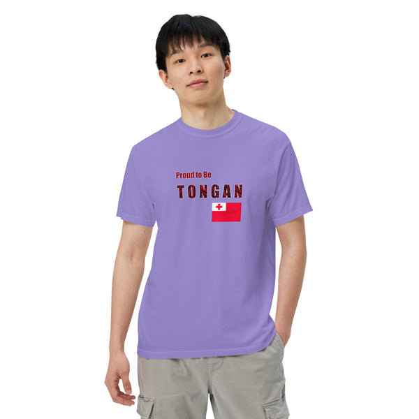 Proud to Be Tongan Unisex garment-dyed heavyweight t-shirt