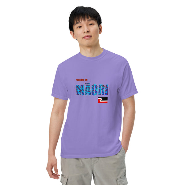 Proud to Be Māori Unisex garment-dyed heavyweight t-shirt