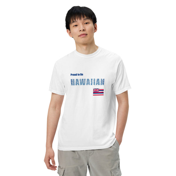 Proud to Be Hawaiian Tattoo Style Unisex garment-dyed heavyweight t-shirt