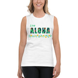 Live Aloha Unisex Muscle Shirt