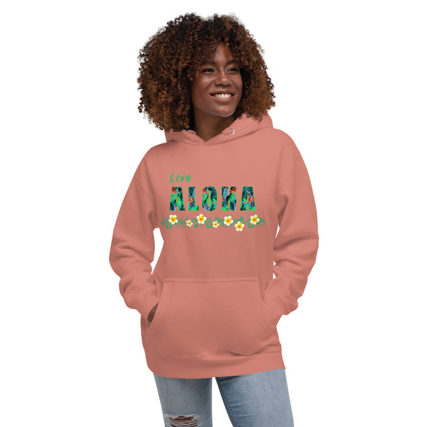Live Aloha Unisex Hoodie