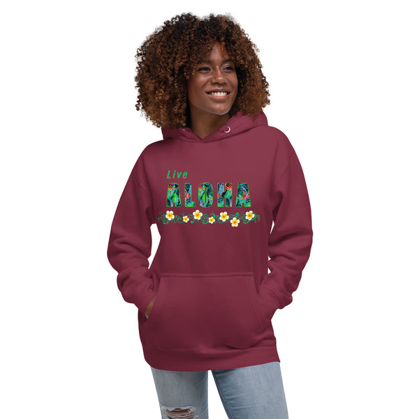 Live Aloha Unisex Hoodie