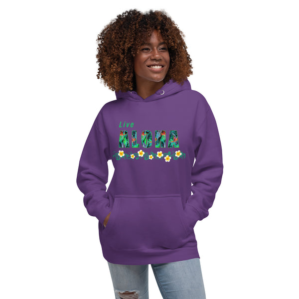 Live Aloha Unisex Hoodie