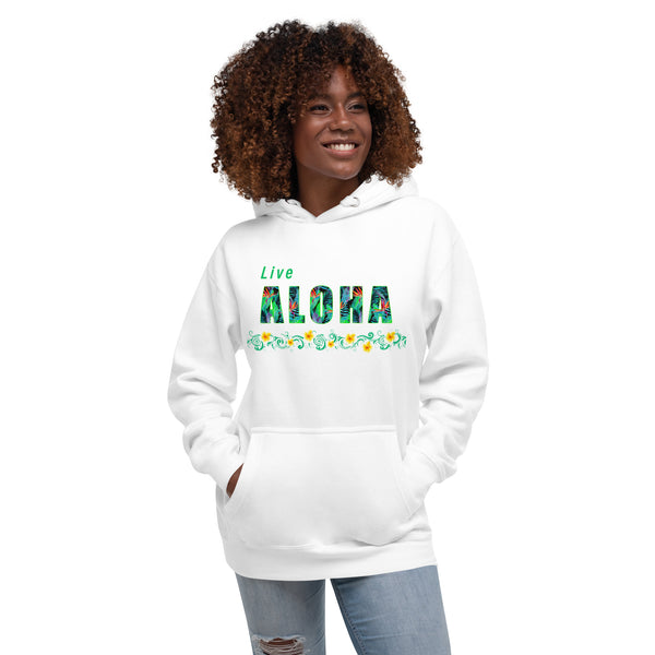 Live Aloha Unisex Hoodie