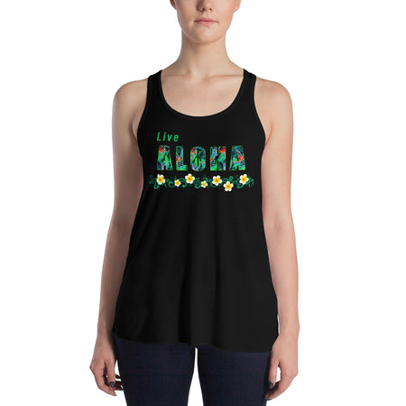 There's Always Time for Hula Unisex Muscle Shirt - Female Watercolor Design