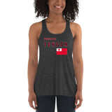 Proud to Be Tongan Women's Flowy Racerback Tank